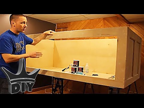 HOW TO: Build a plywood aquarium | Part 1 | Building the tank TUTORIAL