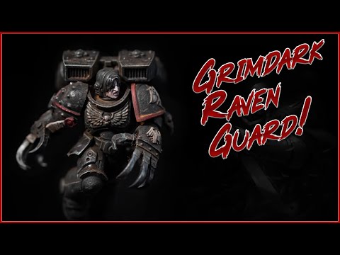 How to paint Raven Guard.... The Grimdark Style!
