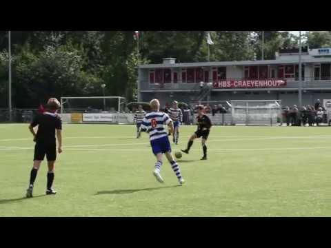 HBS JO17-2 - OLIVEO JO17-2 #Beker wedstrijd in Den Haag