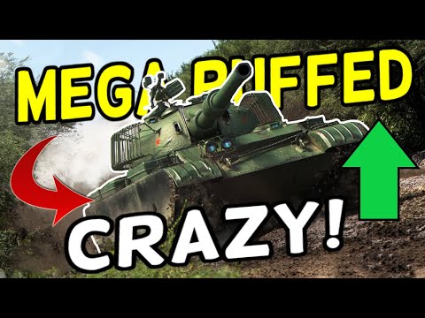 MEGA BUFFED and it's CRAZY!! World of Tanks Console
