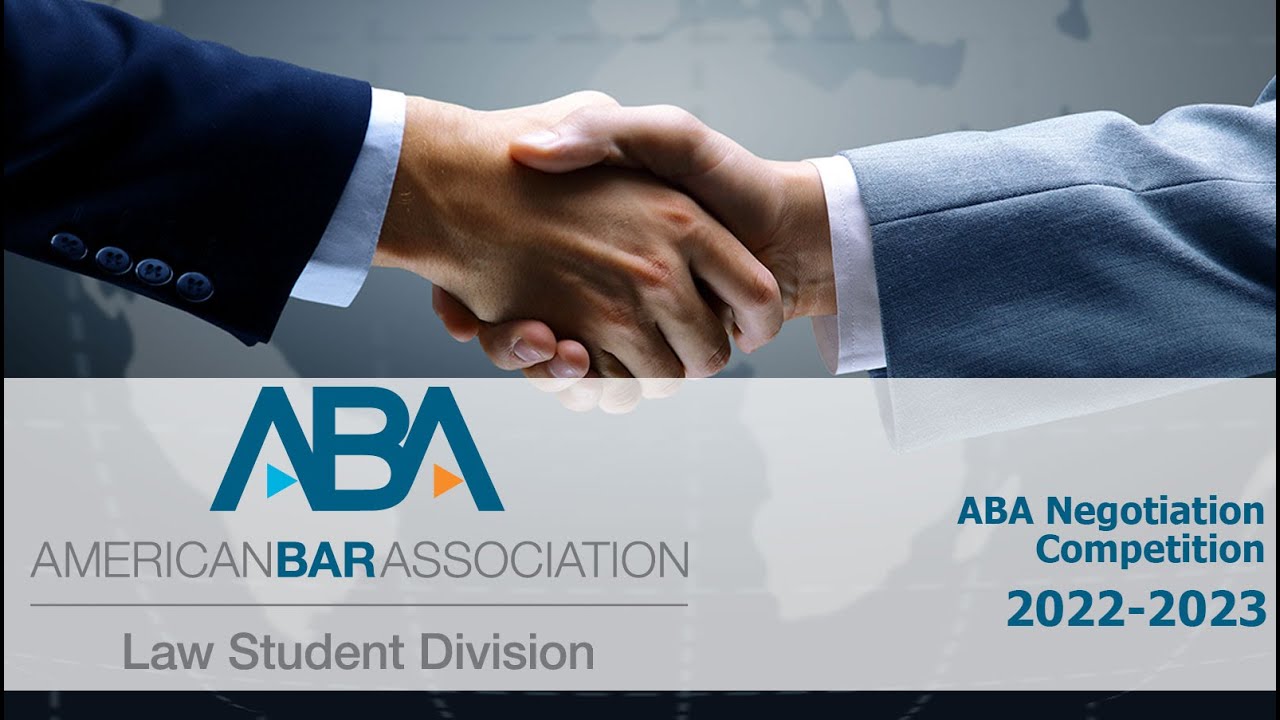 2023 ABA Negotiation Competition