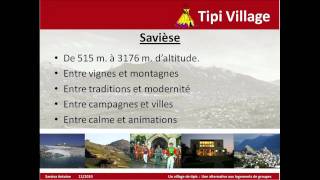 preview picture of video 'Présentation Projet Village de tipis-Savièse-Brevet fédéral'