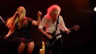 Brian May & Kerry Ellis - "Tie Your mother Down" La Cigale, France 08/07/2013