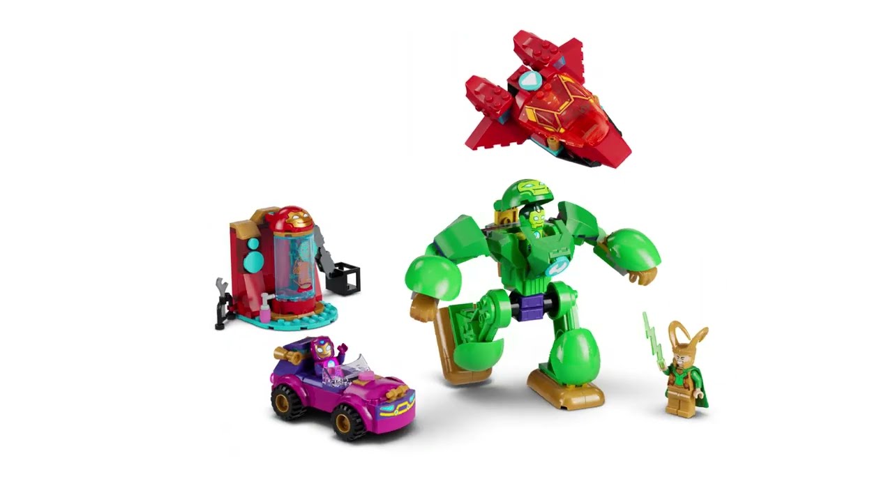 LEGO Marvel - Iron Man a jeho úžasní priatelia - Loki vs. tím Iron Mana