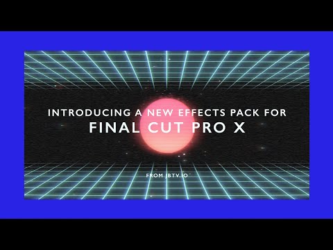 JBTV.IO - FCPX Synthwave Pack TUTORIAL