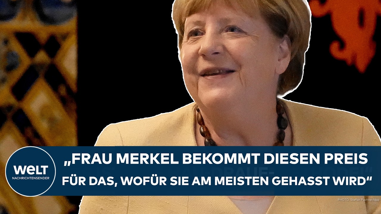 AUGSBURG: „Frau Merkel bekommt diesen Preis für das, wofür sie am meisten gehasst wird"