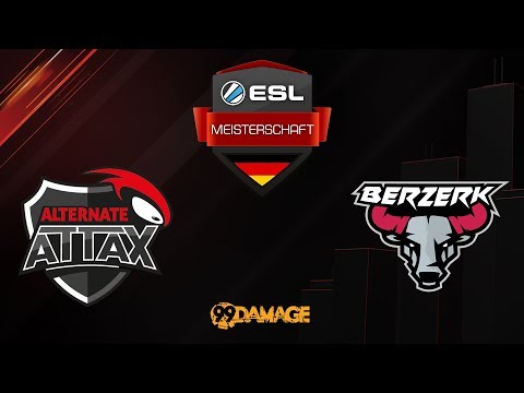 CS:GO - ALTERNATE aTTaX vs. Berzerk - ESL Frühlingsmeisterschaft 2018 - Tag 4 - Mirage