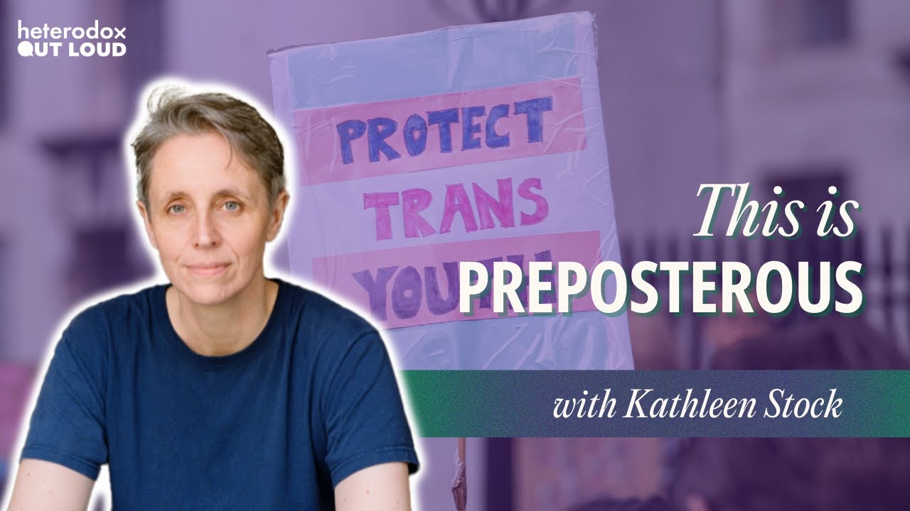 Trans Rights and Gender Identity with Kathleen Stock | Ep 19