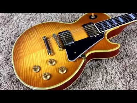 Gibson Custom Shop '68 Les Paul Custom Reissue 2001- Amber Honey Burst image 9