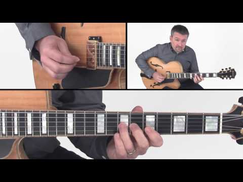 Jazz Scales Guitar Lesson - Aeolian Lick - Tom Dempsey