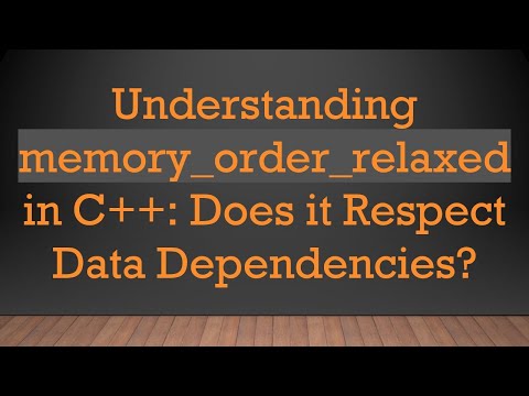 Understanding memory_order_relaxed in C++: Does it Respect Data Dependencies?