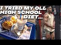 Following My Old High School Bodybuilding Diet | Full Day of Eating