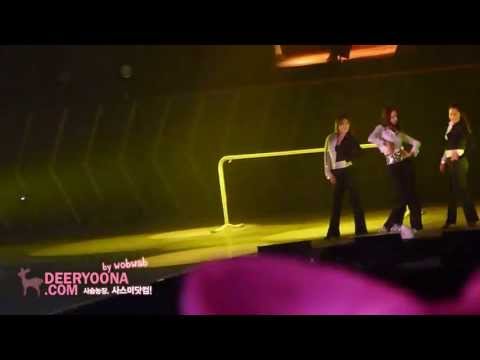 120212 Girls' Generation Tour in Bangkok - 4minutes YoonA fancam by wobwab