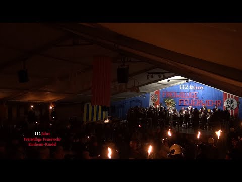 Großer Zapfenstreich bei der Feuerwehr