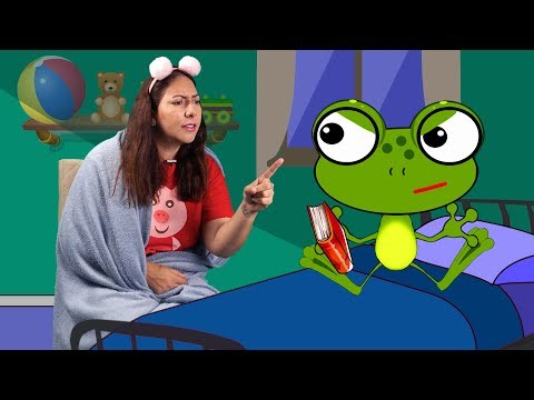 Sapo Zé NÃO QUER DORMIR - Historia Infantil