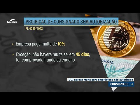 Concessão de empréstimo consignado sem autorização pode gerar multa