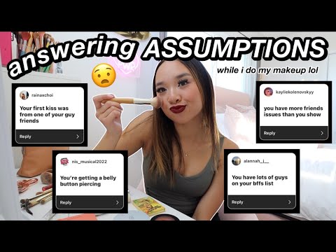 ANSWERING ASSUMPTIONS while i get ready for my dance show (๑♡ ⌓♡๑)