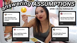 ANSWERING ASSUMPTIONS while i get ready for my dance show (๑♡ ⌓♡๑)