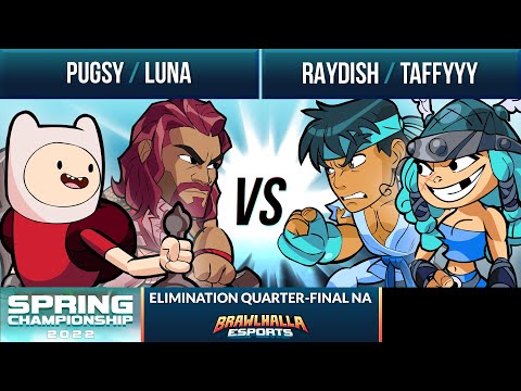 Pugsy & Luna vs Raydish & Taffyyy - Elimination Quarter-Final - Spring Championship 2022 - NA 2v2