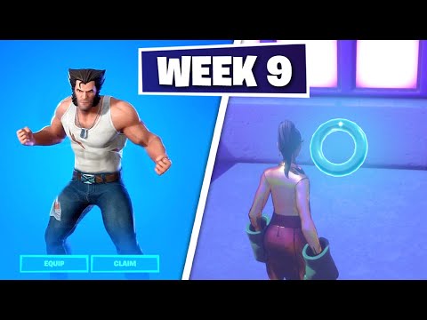 How to Complete All Week 9 Challenges Season 4 in Fortnite! (Full Guide)