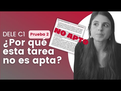 How to Do Task 1 of the DELE C1? Example of a Passing Text