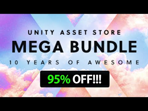 Get $800 Assets for 95% OFF! (Unity MEGA BUNDLE)