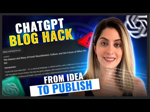 Write a SEO-Ranked Blog in 10 Minutes with AI (ChatGPT Tutorial 2025)