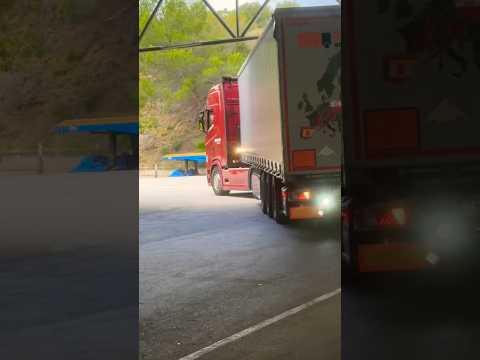Epickie cofanie scania 👌‼️@norexdominikskrzypczak3488 #tir #scania #camion #norex