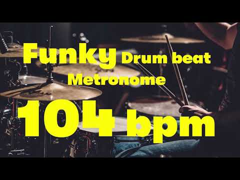104 bpm funky drumbeat metronome 01