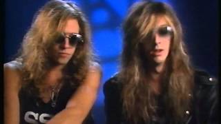Skid Row interview from Power Hour (1989)