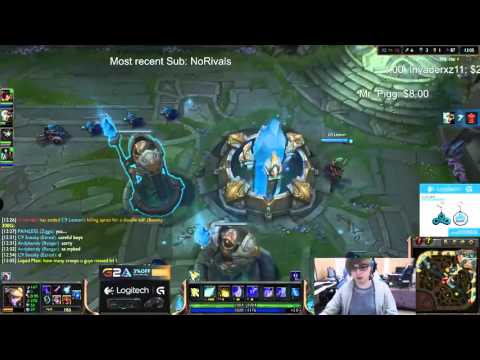 Sneaky Ezreal Karma vs Lucian Thresh