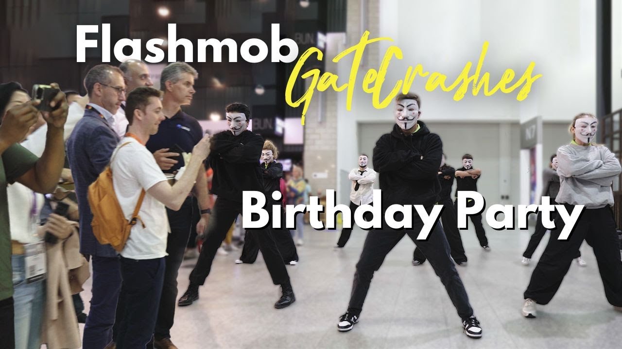 Flash Mob Gatecrashes Birthday Party...