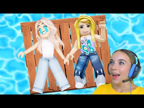 ЗАСТРЯЛИ В ОКЕАНЕ в ROBLOX! С АЛЁНОЙ