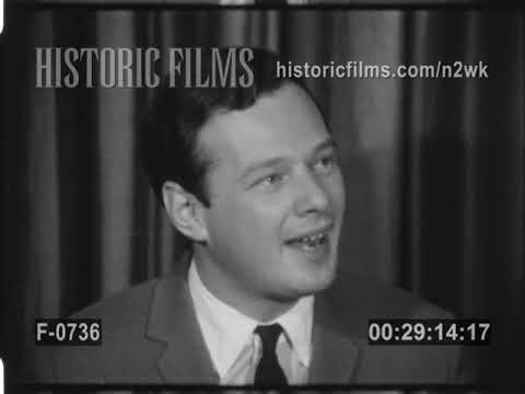 INTERVIEW WITH BEATLES MANAGER BRIAN EPSTEIN CLEVELAND 1964 Beatlemania