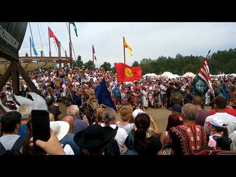 Kurultaj 2018 A gyalogosok bevonulása