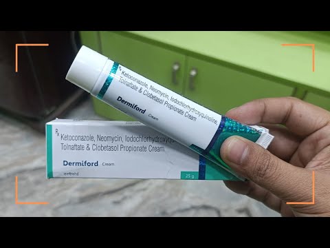 Dermiford cream neomycin iodochlorhydroxyquinoline tolnaftat...