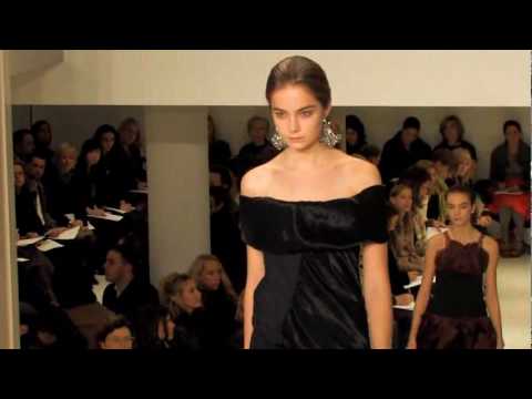 Vera Wang. Desfile Otoño/Invierno 2009-2010 París