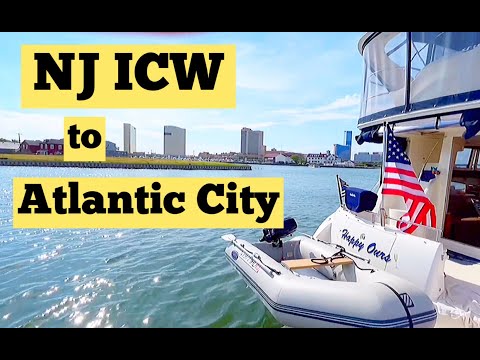 ICW Boat trip - NY to Florida ep5 - Manasquan NJ to Atlantic City