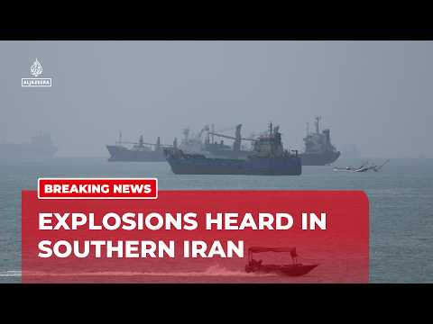 Breaking: explosions heard in southern iran