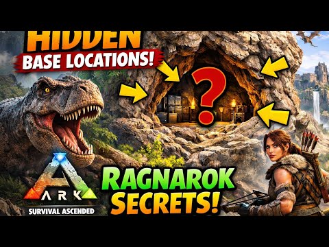UNRAIDABLE Base Locations Ark Ragnarok That Are Still Not Patched!!!