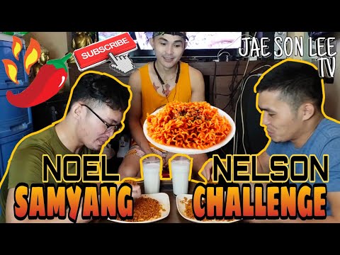 JAE SON LEE$ VLOGAG$ FT. SAMYANG CHALLENGE PART02 NELSON VS NOEL ARAS BROTHERS #eatingSamyang #Spicy