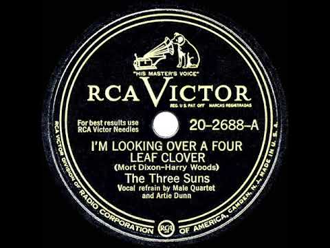 1948 HITS ARCHIVE: I’m Looking Over A Four Leaf Clover - Three Suns (Artie Dunn & group, vocal)