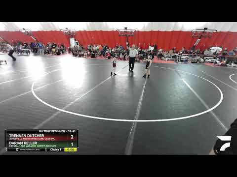 39-41 Lbs Round 2 - Trennen Dutcher, Janesville Youth Wrestling Club Inc. Vs Darian Keller, Crysta