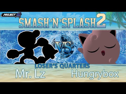 Mr. Lz (G&W) vs. Liquid'Hungrybox (Mario, Ganon, Puff) - Smash'N'Splash 2 Singles Loser's Quarters