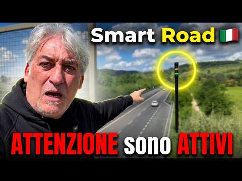 🚨 ATTENZIONE ai NUOVI PALI NERI: NON SONO AUTOVELOX! TUTTA LA VERITÀ SULLE SMART ROAD IN ITALIA