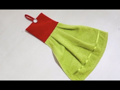DIY Kitchen Hand Towel / Bathroom Towel