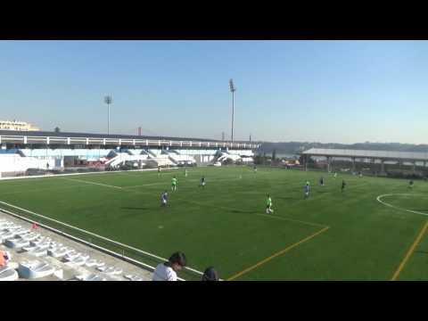 CF Belenenses Vs Vitoria FC (U-19 year 1998) - Nick Sullivan number 8 (defensive midfielder)
