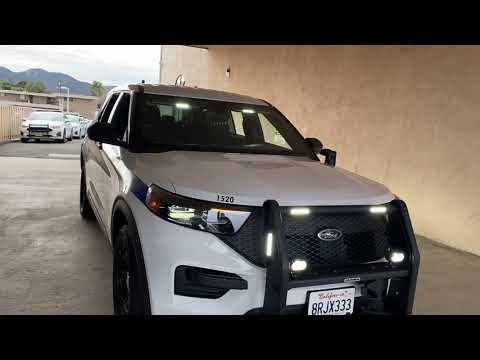 2020 Ford Police Utility Hybrid Security Vehicle