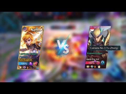 NERFED FANNY VS SUPREME YU ZHONG !?!? Fanny Gameplay - MLBB