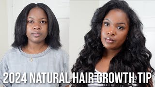 😍Secret to New Year hair growth + half wig giveaway🎉 ft. HerGivenhair